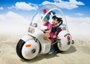 Dragon Ball Vehículo con Figura S.H. Figuarts Bulma's Motorcycle Hoipoi Capsule No. 9 17 cm