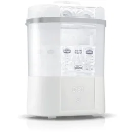 Chicco AUC1691975468093 Esterilizador de Biberones 2 en 1 que Esteriliza y Seca