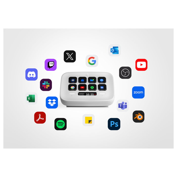 Elgato Stream Deck Neo Blanco