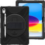 eSTUFF Funda AUSTIN Defender para iPad 11ª gen 2025/10ª gen 2022 sin protector de pantalla - Negra