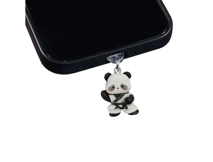 Wondee Colgante charm para movil funny lightning panda Wondee Colgante charm para movil funny lightning panda