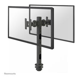 Newstar Neomounts FPMA-D050DBLACK Soporte de Mesa para 2 Monitores Planos hasta 30" (76 cm) y 10 kg