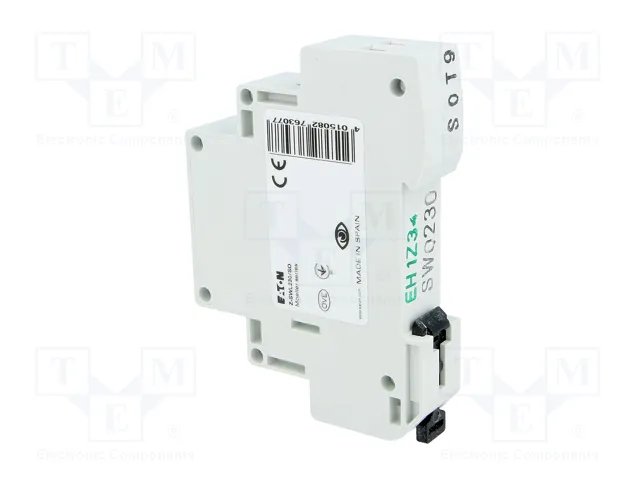 EATON ELECTRIC Interruptor de botón Z-SW Negro con LED EATON ELECTRIC Interruptor de botón Z-SW Negro con LED
