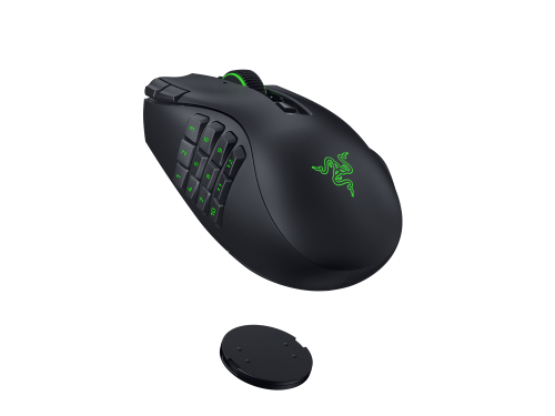 Razer Naga V3 Pro Ratón de Juego Inalámbrico Negro