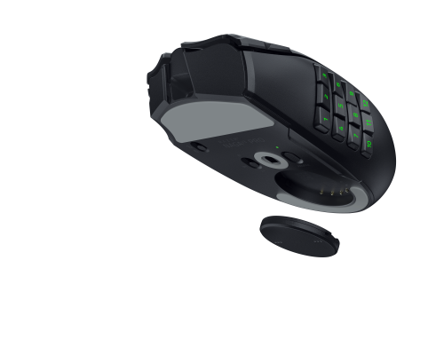 Razer Naga V3 Pro Ratón de Juego Inalámbrico Negro