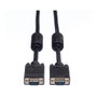 ROLINE 11.04.5670 Cable Monitor VGA (HD15) con Ferrita, Negro, Macho-Macho, 20 Metros
