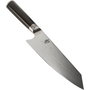 Kai Shun Classic Kiritsuke 20 cm black/silver de 20 cm de hoja de doble filo con mango de pakkawood negro.