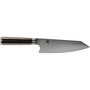 Kai Shun Classic Kiritsuke 20 cm black/silver de 20 cm de hoja de doble filo con mango de pakkawood negro.