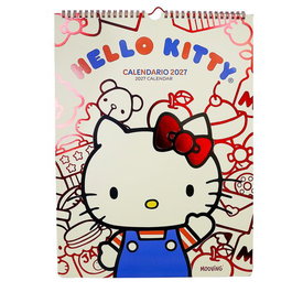 MOOVING Calendario de Pared Hello Kitty Mensual 2027 300x400mm