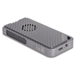 DeLOCK 42025 Carcasa externa para SSD M.2 NVMe con LED y ventilador