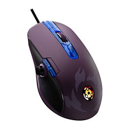 LEXIP Madara Mouse Design by Tsume para Naruto Shippuden - Ratón Gaming Óptico Derecho 12000 DPI, Iluminación RGB, 12 Botones Programables, Peso Personalizable