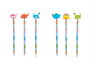 Pincello Set 3 Lapiceros Con Goma Dinosaurios Surtidos 11x26.5x1.5 cm (Set de 32)