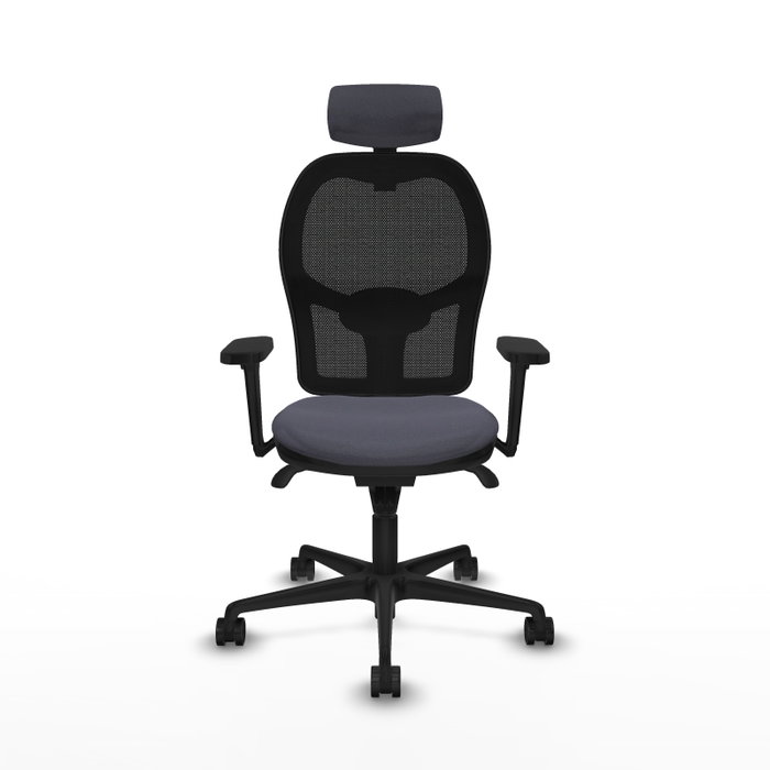 PIQUERAS Y CRESPO Silla de oficina Jorquera Gris oscuro y Negro PIQUERAS Y CRESPO Silla de oficina Jorquera Gris oscuro y Negro