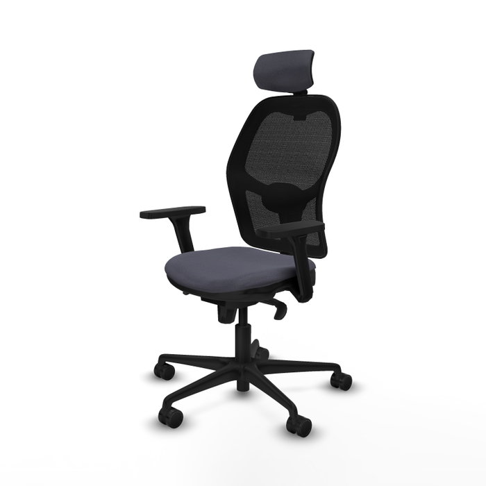 PIQUERAS Y CRESPO Silla de oficina Jorquera Gris oscuro y Negro PIQUERAS Y CRESPO Silla de oficina Jorquera Gris oscuro y Negro