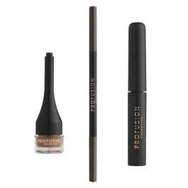 Profusion Cosmetics Set Ultimate Brow Sculpt Dark Brown