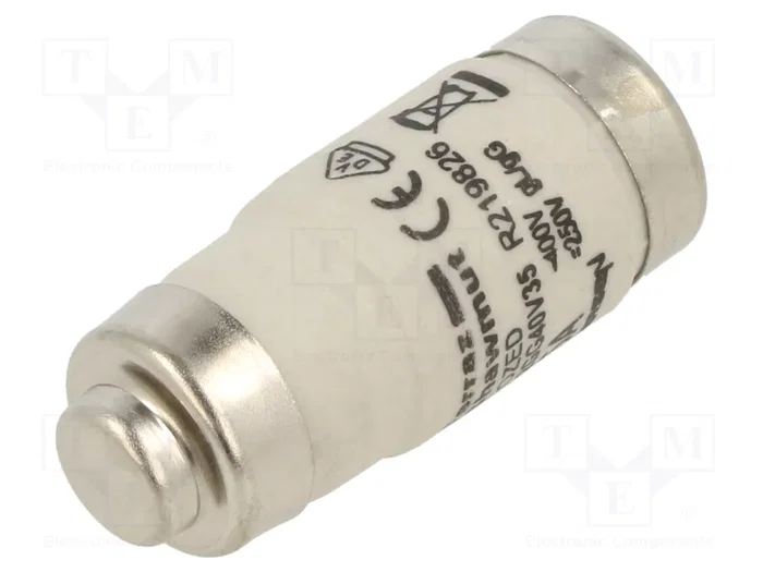 Mersen 01701.035000 D02 Inserto de fusible NEOZED 35A 400V gG negro Mersen 01701.035000 D02 Inserto de fusible NEOZED 35A 400V gG negro