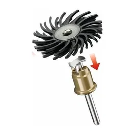 Dremel Cepillo Abrasivo de Precisión Grano 36 para Desbarbar, Limpiar, Acabar y Pulir Piezas Delicadas