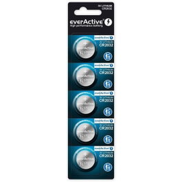 everActive CR2032, pack de 5 unidades