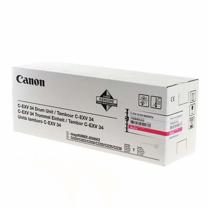 Canon Unidad de tambor C-EXV34 Magenta 3788B003 Canon Unidad de tambor C-EXV34 Magenta 3788B003