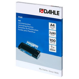 Funda Plastificar Dahle 216X303 (A4) 80Μ Paquete De 100