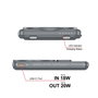 Verbatim Charge 'n' Go 2C 5000mAh Gris con 2 Cables USB-C
