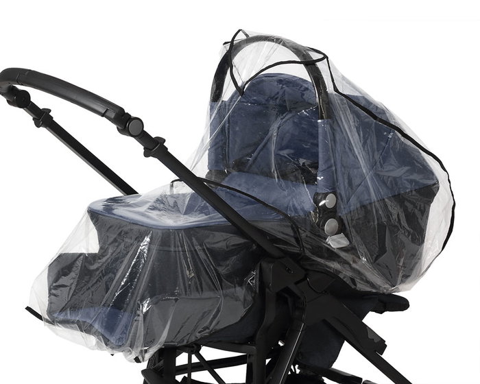KioKids Protector de Lluvia/Clima para Cochecito Transparente