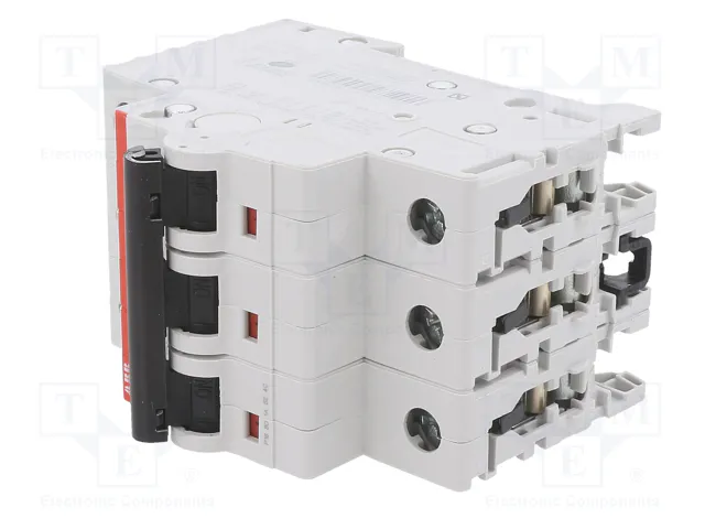 ABB S200 Interruptor magnetotérmico 3 polos 63A 6kA ABB S200 Interruptor magnetotérmico 3 polos 63A 6kA