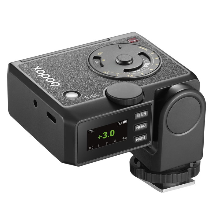 Godox Lux Junior II Flash de Cámara Compacto para Canon, Nikon, Fujifilm, OM SYSTEM y Panasonic Godox Lux Junior II Flash de Cámara Compacto para Canon, Nikon, Fujifilm, OM SYSTEM y Panasonic