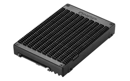 QNAP QDA-UMP4 Caja externa para SSD M.2 NVMe a U.2 NVMe PCIe, Negro