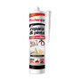 Fischer Masilla acrílica para grietas, repara y pinta, exterior, Blanco