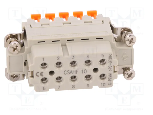 ILME Conector HDC CSAH Hembra 10 Pines ILME Conector HDC CSAH Hembra 10 Pines