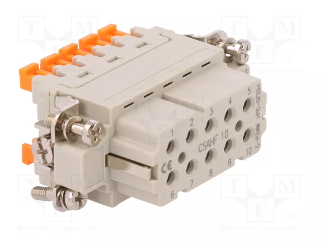 ILME Conector HDC CSAH Hembra 10 Pines ILME Conector HDC CSAH Hembra 10 Pines