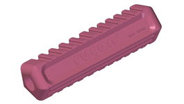 Rucan Juguete Stick Five Lila Grande para Perros, 5 Áreas de Bienestar, Salud Dental, Masticación, Entretenimiento y Relajación