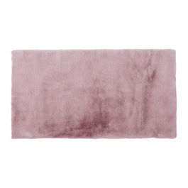 Home Deco Factory Alfombra Rosa 110x60 cm Pelo Imitación Poliéster Suave