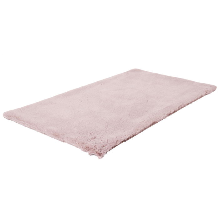 Home Deco Factory Alfombra Rosa 110x60 cm Pelo Imitación Poliéster Suave Home Deco Factory Alfombra Rosa 110x60 cm Pelo Imitación Poliéster Suave