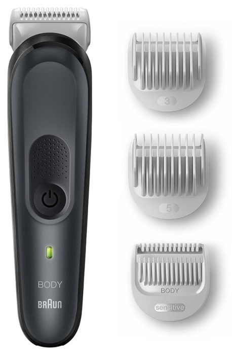 Braun Series 3 BG3350 Afeitadora Corporal Recargable Negro y Gris Braun Series 3 BG3350 Afeitadora Corporal Recargable Negro y Gris