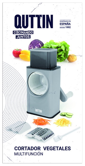 Quttin Multi Cortador de Vegetales de 6 piezas