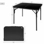 Color Baby Mesa Maletín Aluminio Glamping 90X60X70 Cm