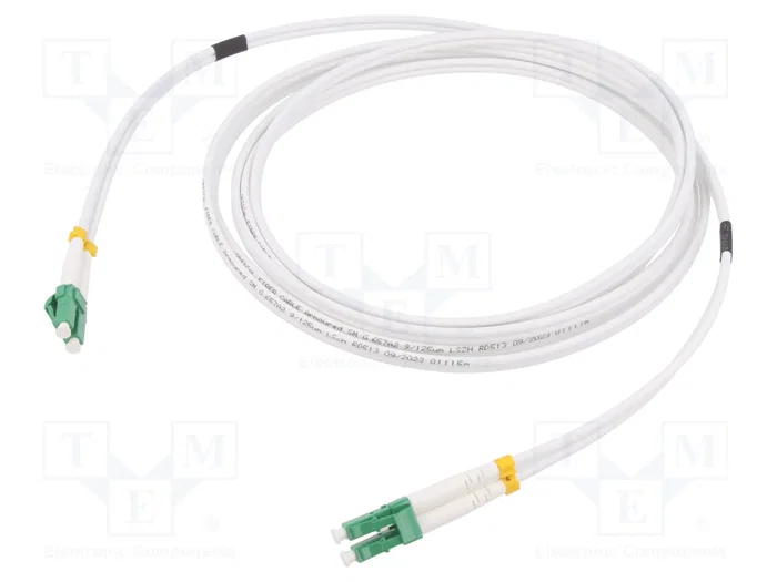 LOGILINK Cable de conexión de fibra óptica OS2 dúplex LC/APC a LC/APC, 7,5 m LOGILINK Cable de conexión de fibra óptica OS2 dúplex LC/APC a LC/APC, 7,5 m