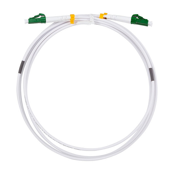 LogiLink Patch cord de fibra blindada Steel OS2, Duplex LC/APC - LC/APC, 7,5 m
