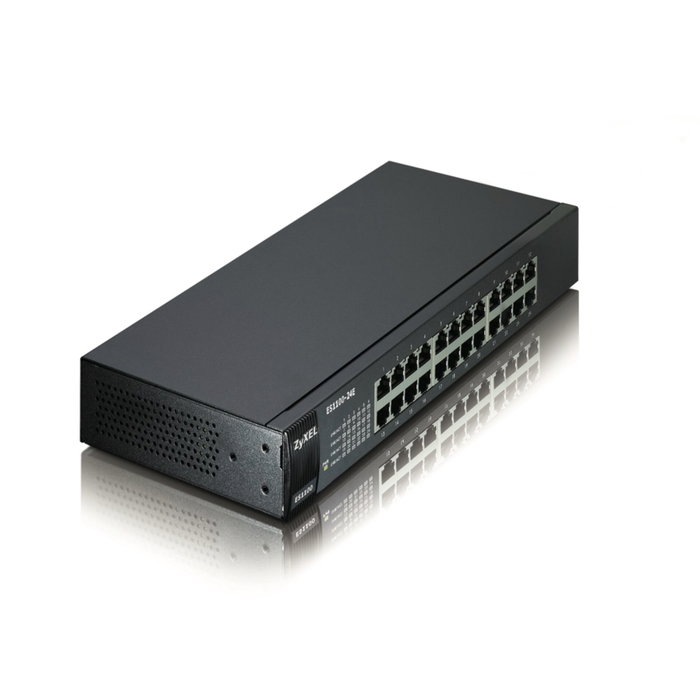 Zyxel ES-1100-24E Switch de red de 24 puertos no administrado
