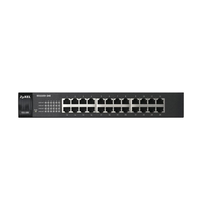 Zyxel ES-1100-24E Switch de red de 24 puertos no administrado