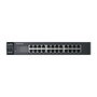 Zyxel ES-1100-24E Switch de Red No Administrado, 24 Puertos Fast Ethernet 10/100 Mbps, 4.8 Gbit/s, Negro