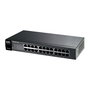 Zyxel ES-1100-24E Switch de Red No Administrado, 24 Puertos Fast Ethernet 10/100 Mbps, 4.8 Gbit/s, Negro
