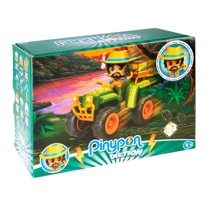 Pin Y Pon Coche Quad Action Wild 7/16302 Famosa