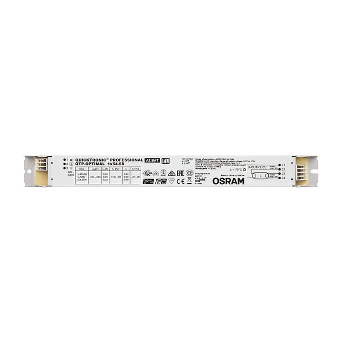 OSRAM QTP-OPTIMAL 1x54-58/220-240 EVG LL/KLL T5/16mm T8/26mm