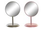DKD Home Decor Espejo de Mesa Metal y Cristal PRO GOLD Surtido de 2 Colores (12 Piezas) de 15x15x27 cm