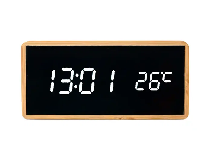 Q-connect Reloj Digital Sobremesa con Temperatura y 3 Alarmas 150x45x70mm Q-connect Reloj Digital Sobremesa con Temperatura y 3 Alarmas 150x45x70mm