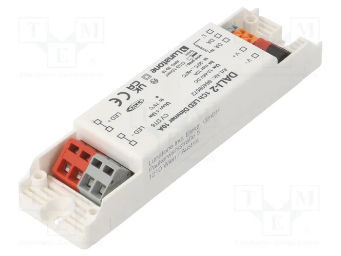 Lunatone Controlador LED DALI/DALI 2 12-48V DC 10A IP20
