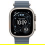 Apple Watch Ultra 3 49mm Titanium Natur GPS + Cellular con Correa Ocean Blue